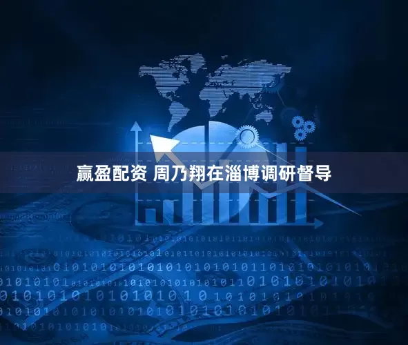 赢盈配资 周乃翔在淄博调研督导