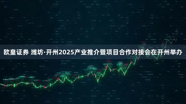 欧皇证券 潍坊·开州2025产业推介暨项目合作对接会在开州举办