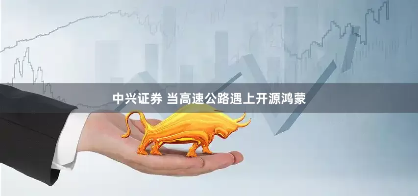 中兴证券 当高速公路遇上开源鸿蒙
